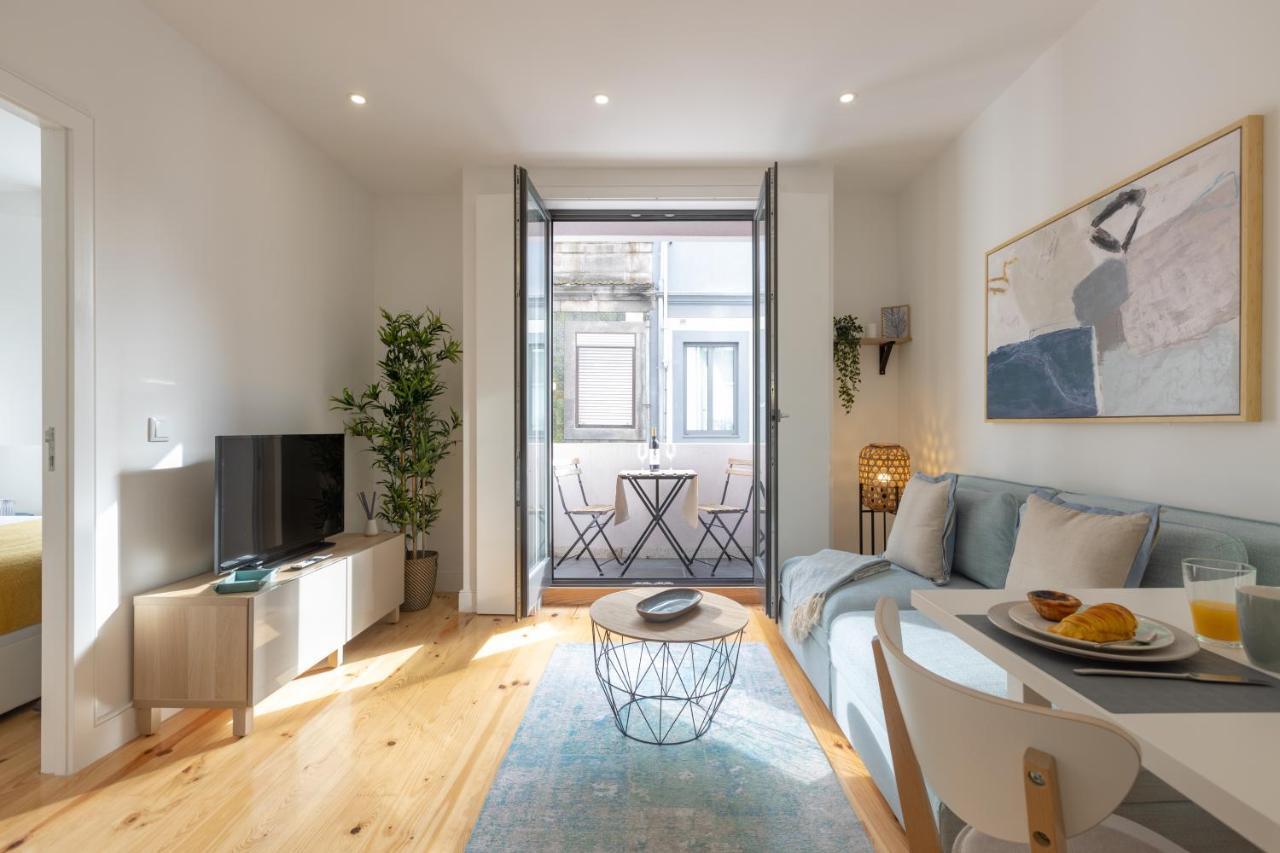 Sweet Flat 4Two In City Center, Balcony & Air Conditioning OOporto Exteriör bild